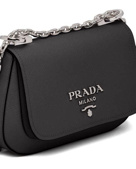 prada saffiano small shoulder bag|Prada adjustable shoulder handbags.